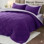 Deep Purple Duvet Set: Premium Quilted Bedding | Becon Stores Deep Purple Duvet Set 150x150