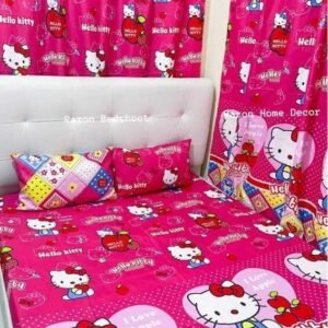 hello kitty pink kids bedsheet and duvet set – cartoon girls bedding hello kitty pink kids bedsheet and duvet set – cartoon girls bedding