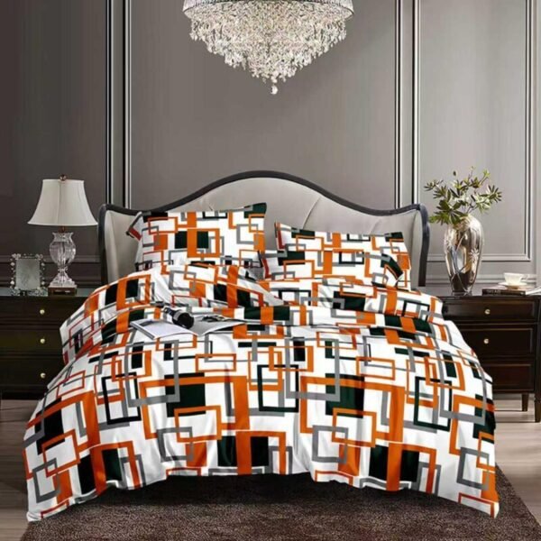 geometric duvet set | bold orange modern bedding | becon stores geometric duvet set | bold orange modern bedding | becon stores