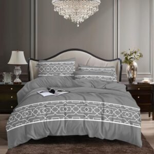 grey duvet set nigeria | modern pattern | becon stores