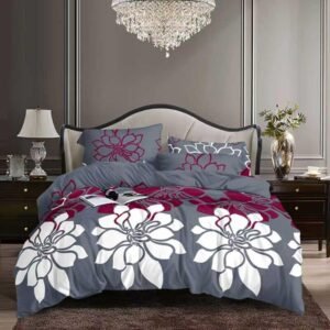 grey floral duvet nigeria | becon stores
