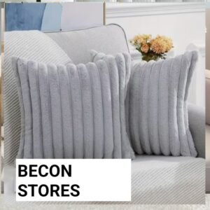 square braided velvet pillow light grey luxury cushion