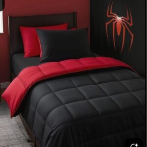 black red reversible duvet 4by6 6by6 7by7