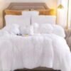 white fluffy fur duvet set nigeria | 4x6 6x6 7x7