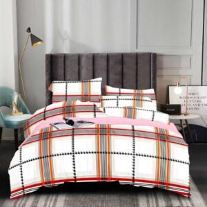 white geometric duvet set nigeria | modern | becon stores