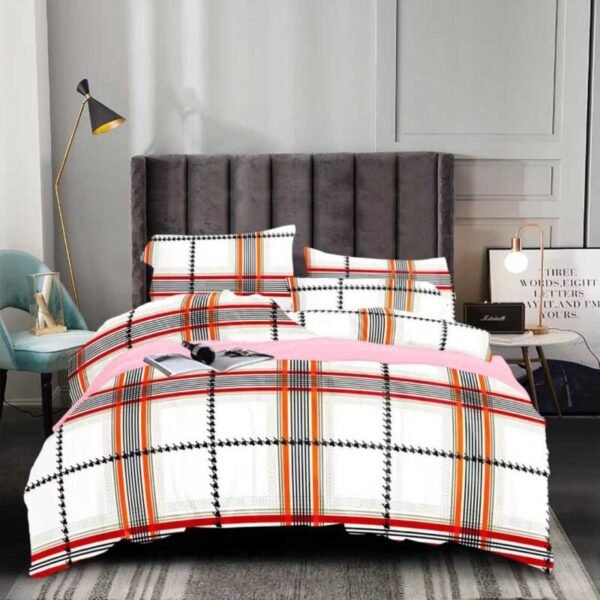 white geometric duvet set nigeria | modern | becon stores